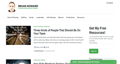 Desktop Screenshot of brianhoward.com